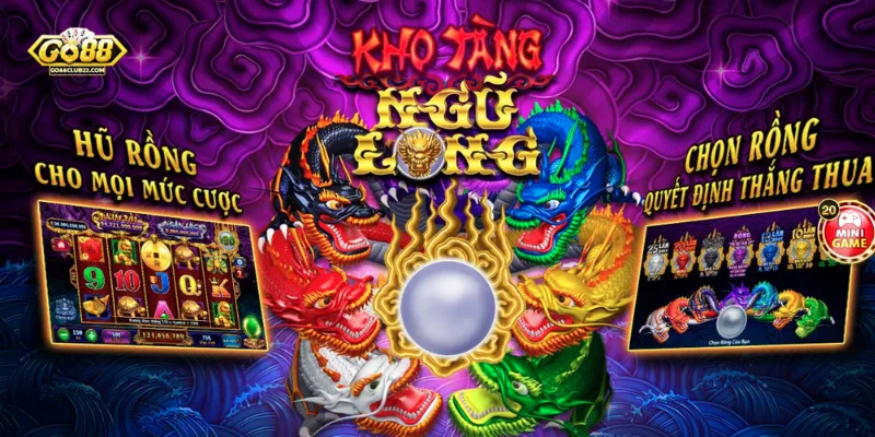 Điểm nổi bật tựa game kho tàng ngũ long tại Go 88