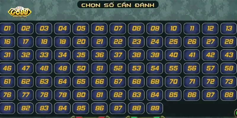 Cách chơi lô đề 1 ăn 900 trên Go88 chi tiết